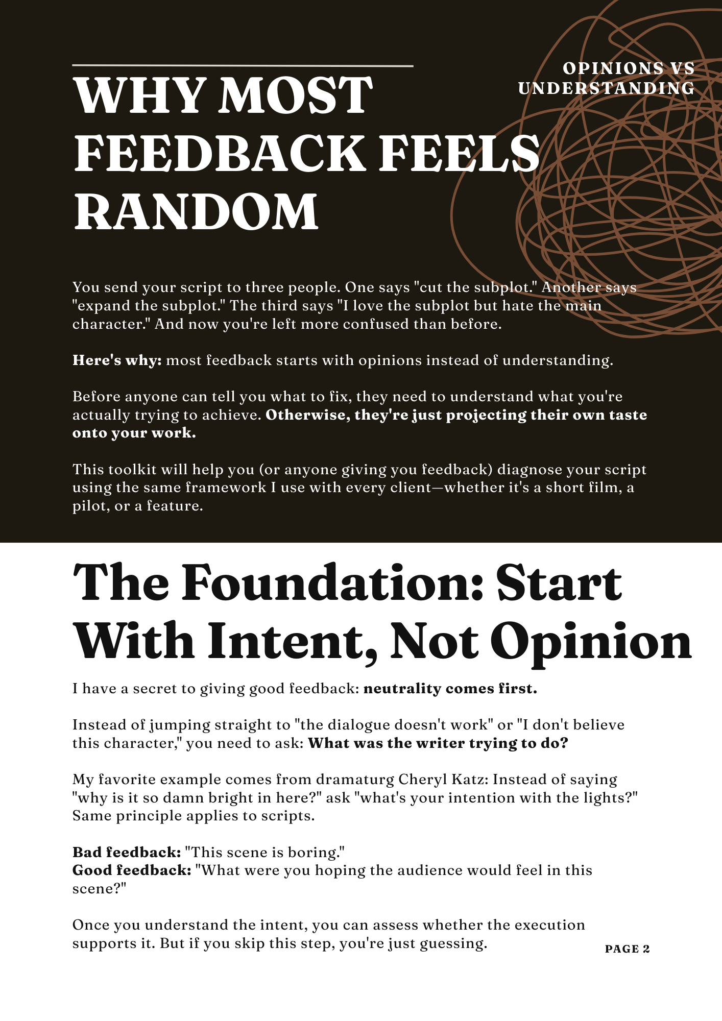 4-Question Script Diagnostic Worksheet Preview